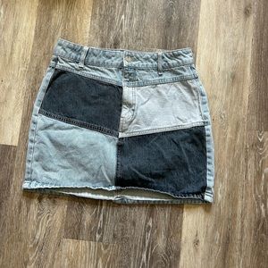 Blue Denim Skirt